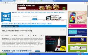220 „Freunde“ bei Facebook-Party