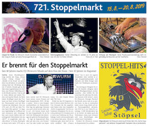 Presse: OV-Beilage zum Stoppelmarkt 2019