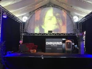 Stoppelmakrt, KaponierZelt, Beamer, Musikvideo, DJ Ohrwurm